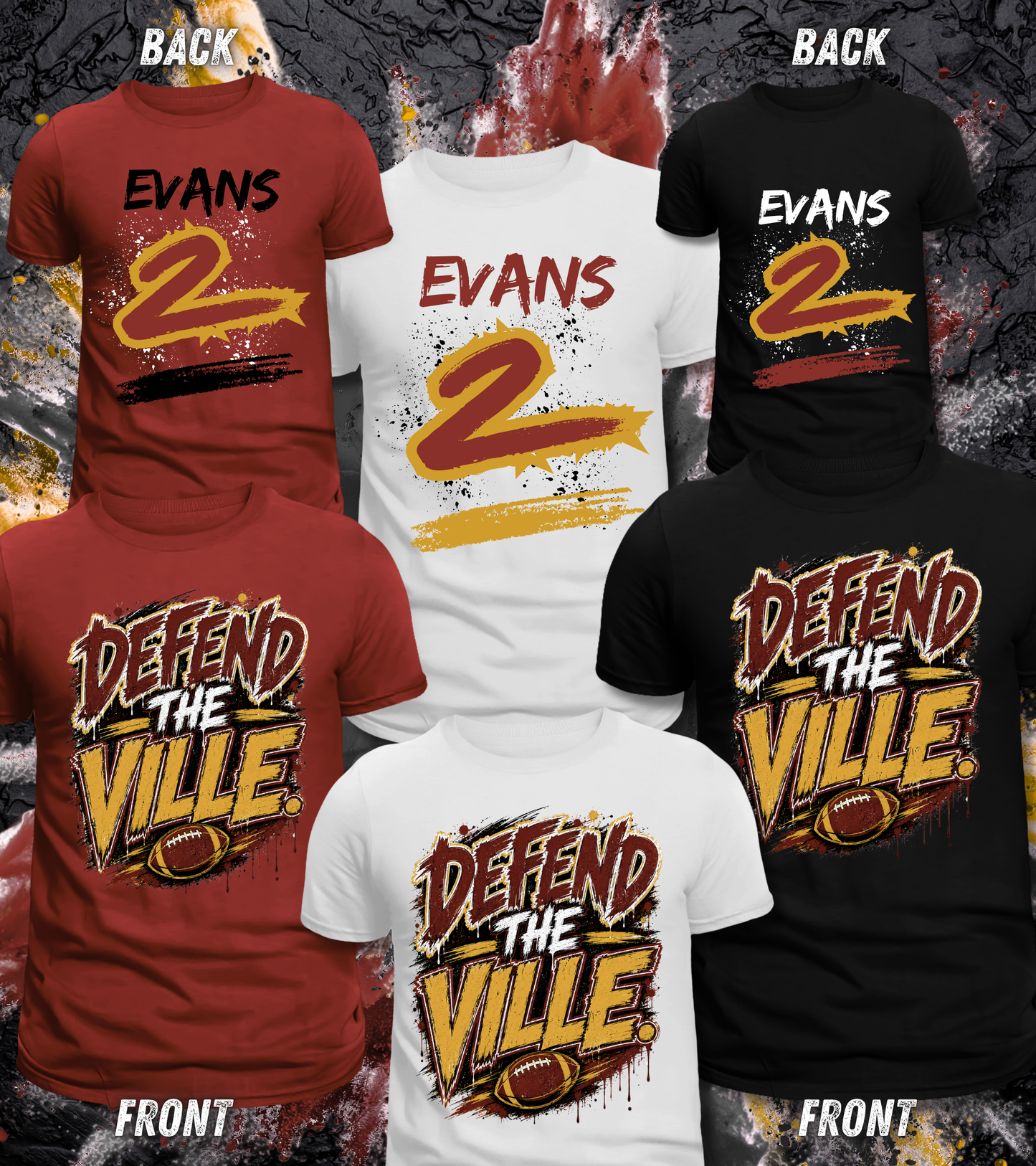 Defend The Ville - Name & Number