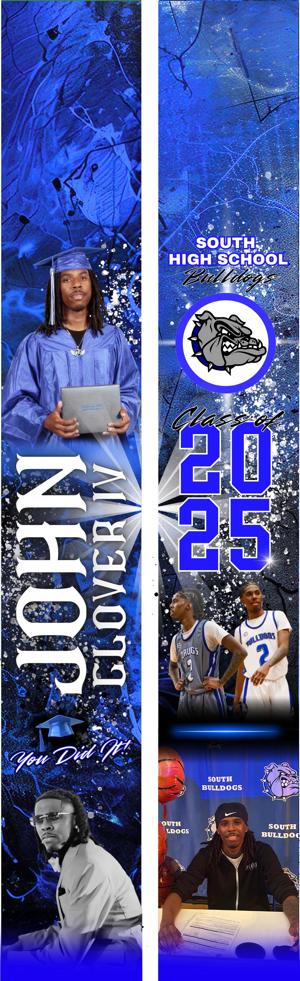 Personalized Graduation Stole