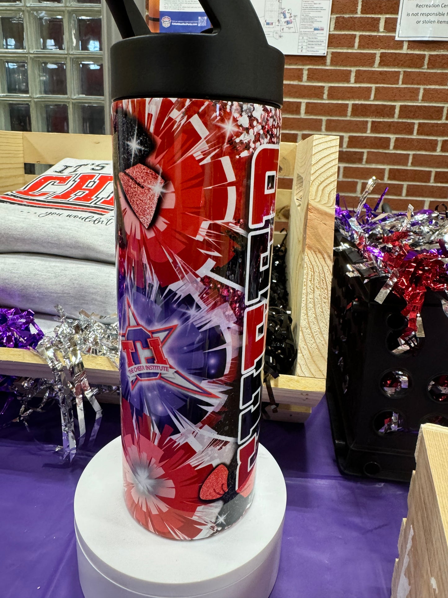 TCI Cheerleader Waterbottle