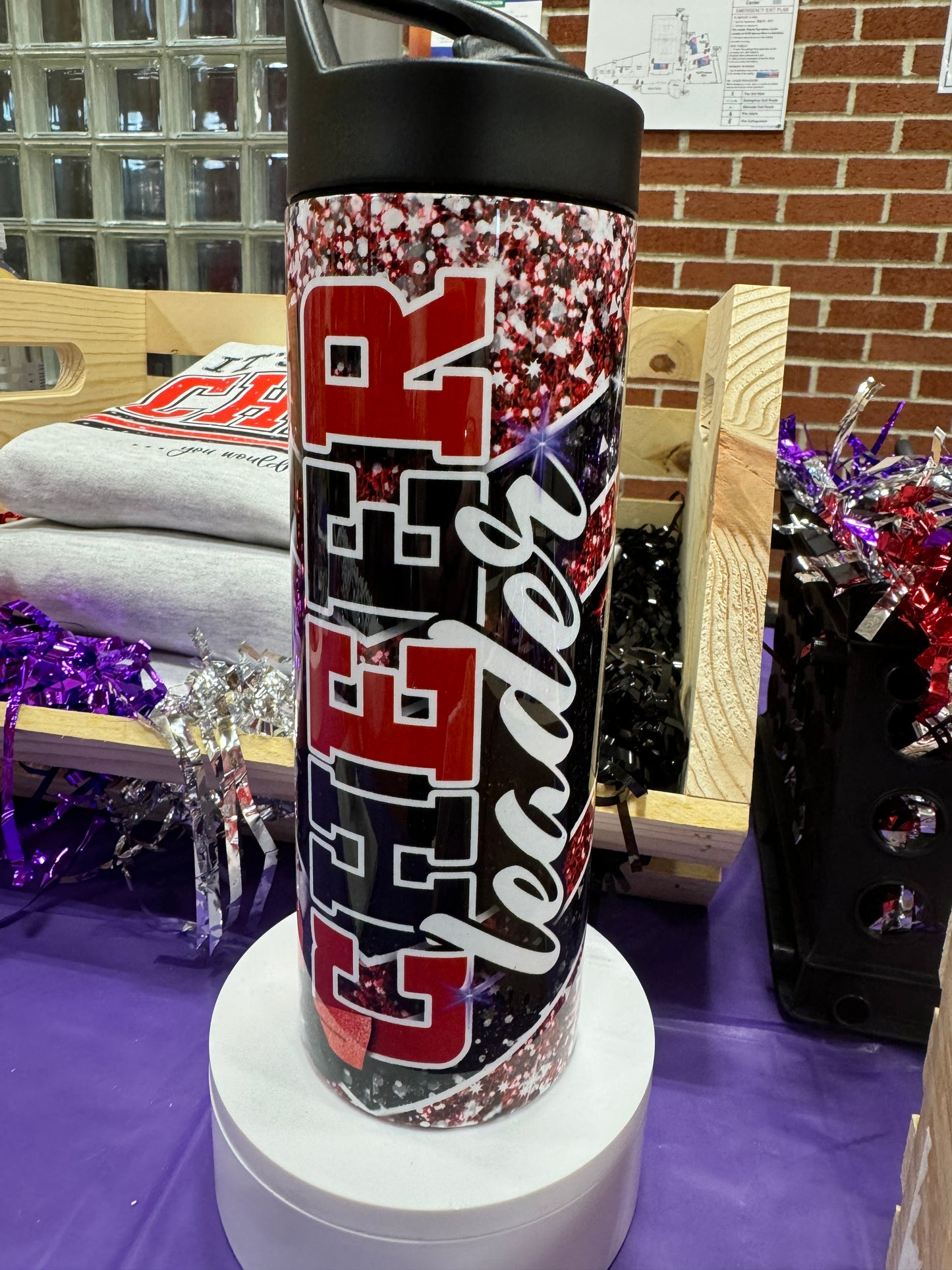 TCI Cheerleader Waterbottle