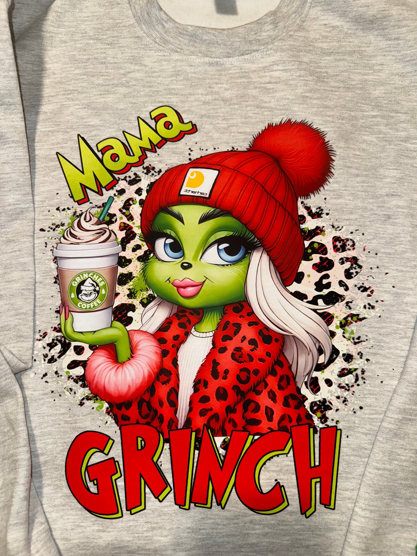 Personalized Grinch Crewneck