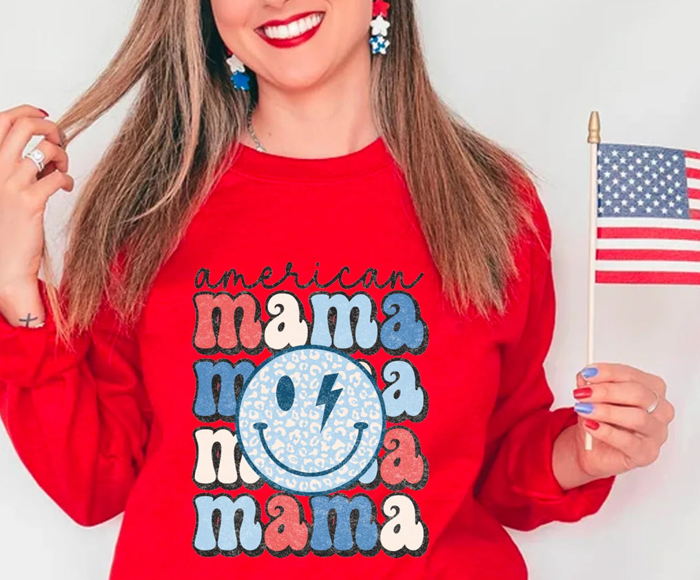 Stacked USA Mama