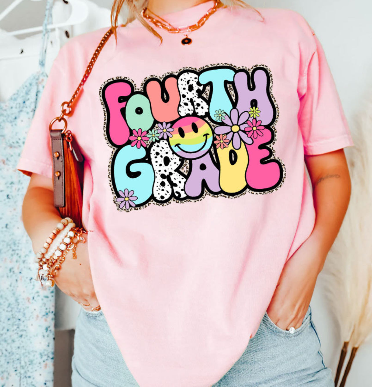 Smiley Grade School Short Sleeve Tee