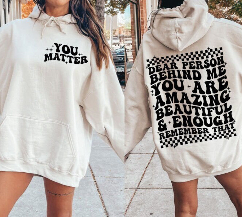 You Matter - Person Behind Me