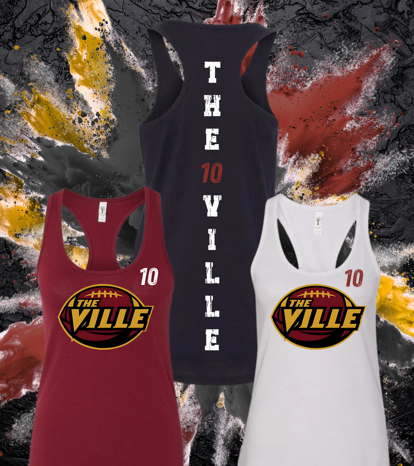 The Ville - TankTop w/ Number