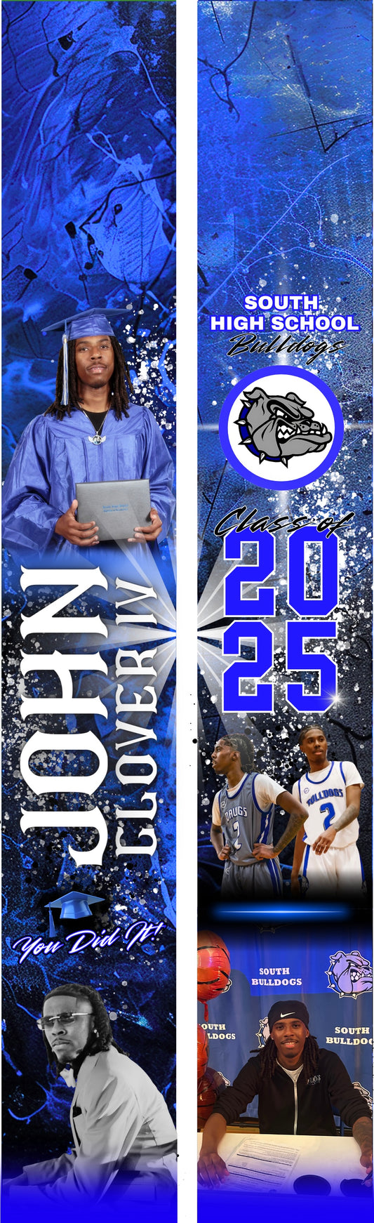 Personalized Graduation Stole