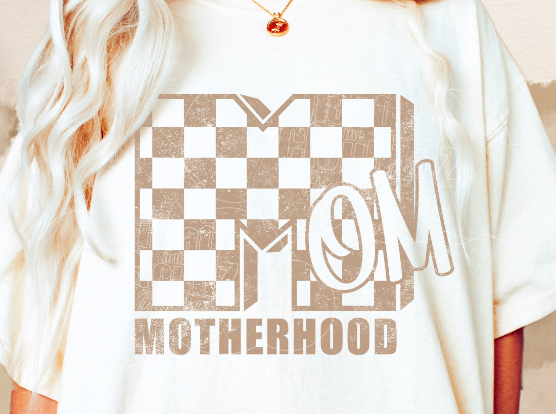 MOM Motherhood (tan graphic)