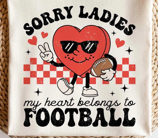 Sorry Ladies, My Heart Belongs to Football