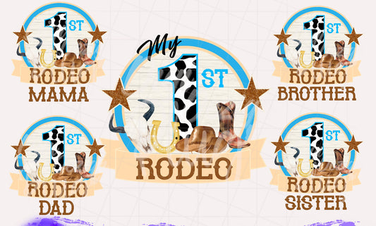 Rodeo Birthday Tee’s