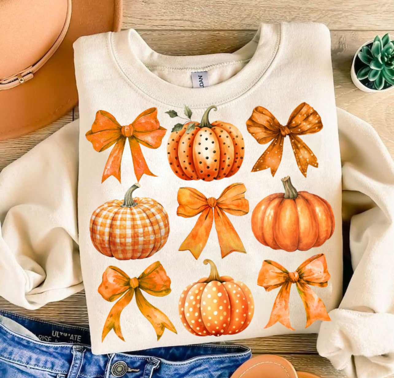 Pumpkin and Bows