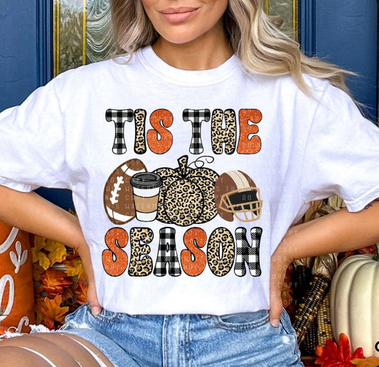 Tis The Season Fall Leopard Print
