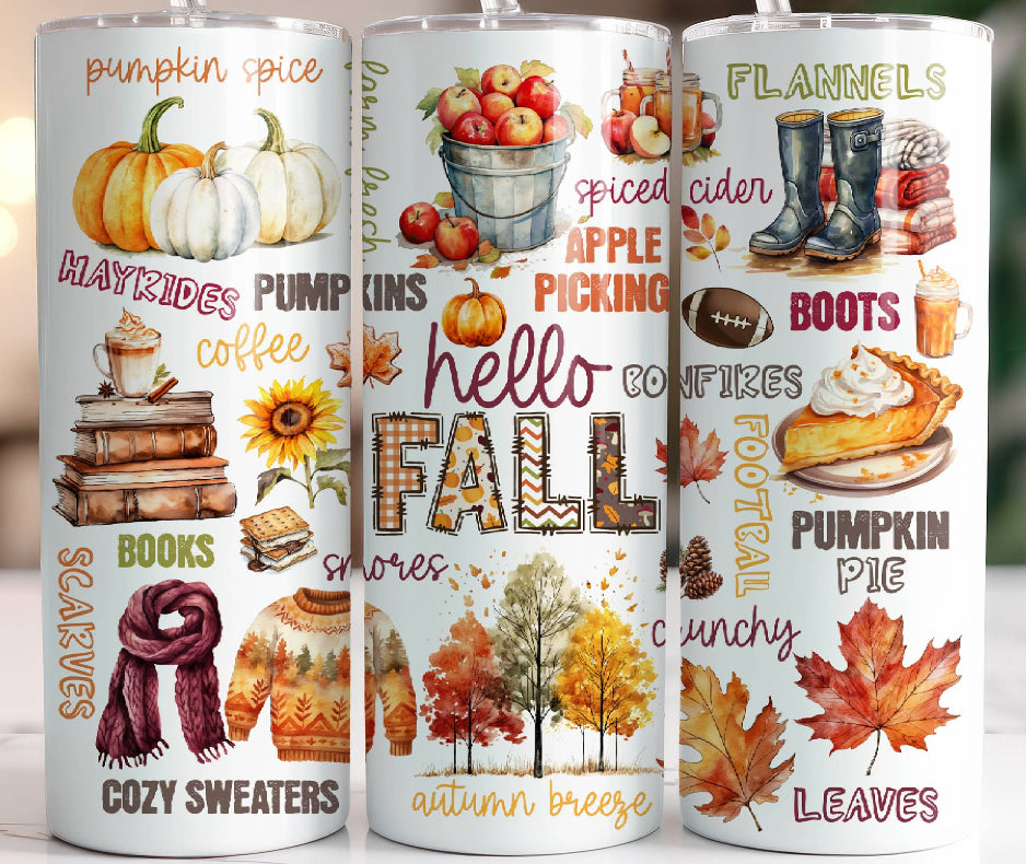 All Things Fall Tumbler