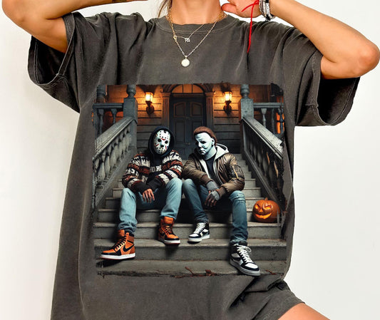 Jason & Michael Myers Stoop Tee