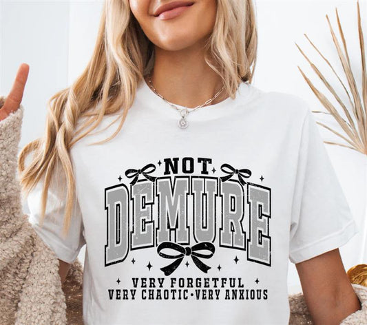 Not Demure