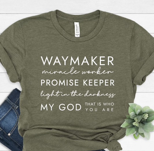 Way Maker, Miracle Worker Tee