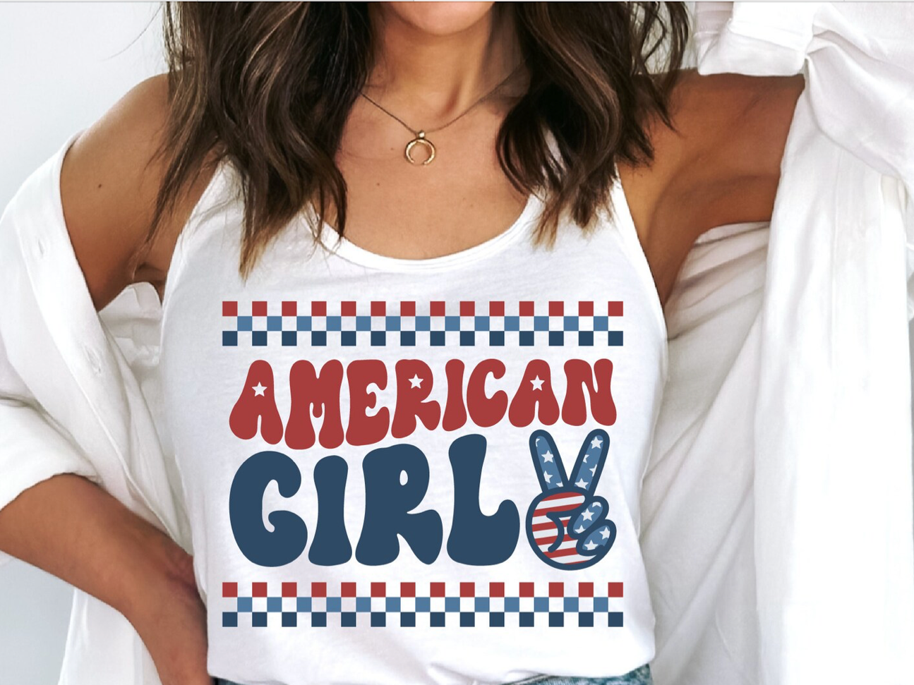 American Girl - Retro Checkered