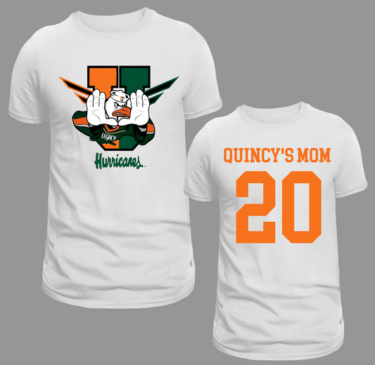BRANDON C. Custom Adult Tee - HURRICANES MOM